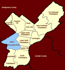 west philly map